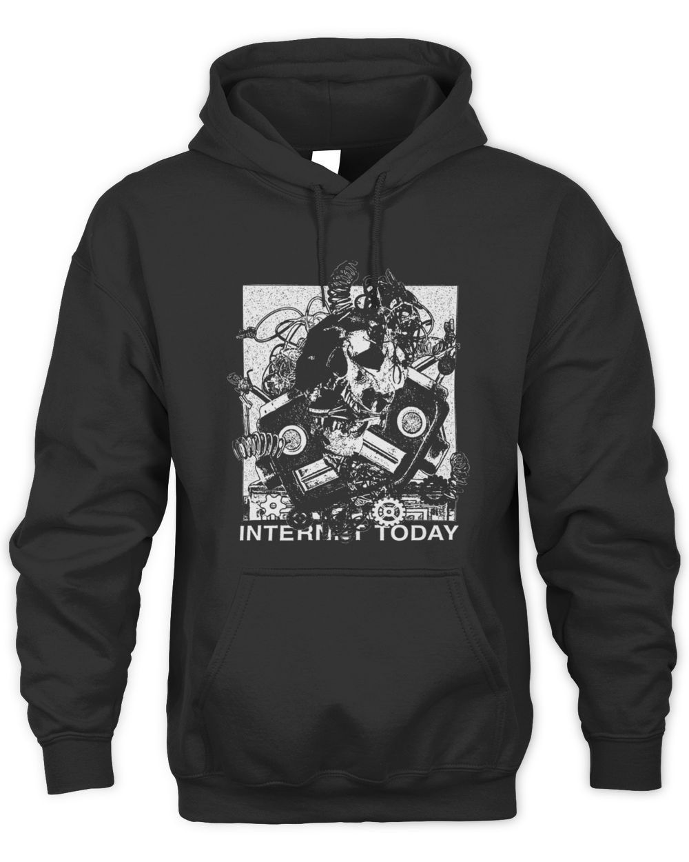Internet Today Merch Big Deth2Robots Hoodie Sweatshirt