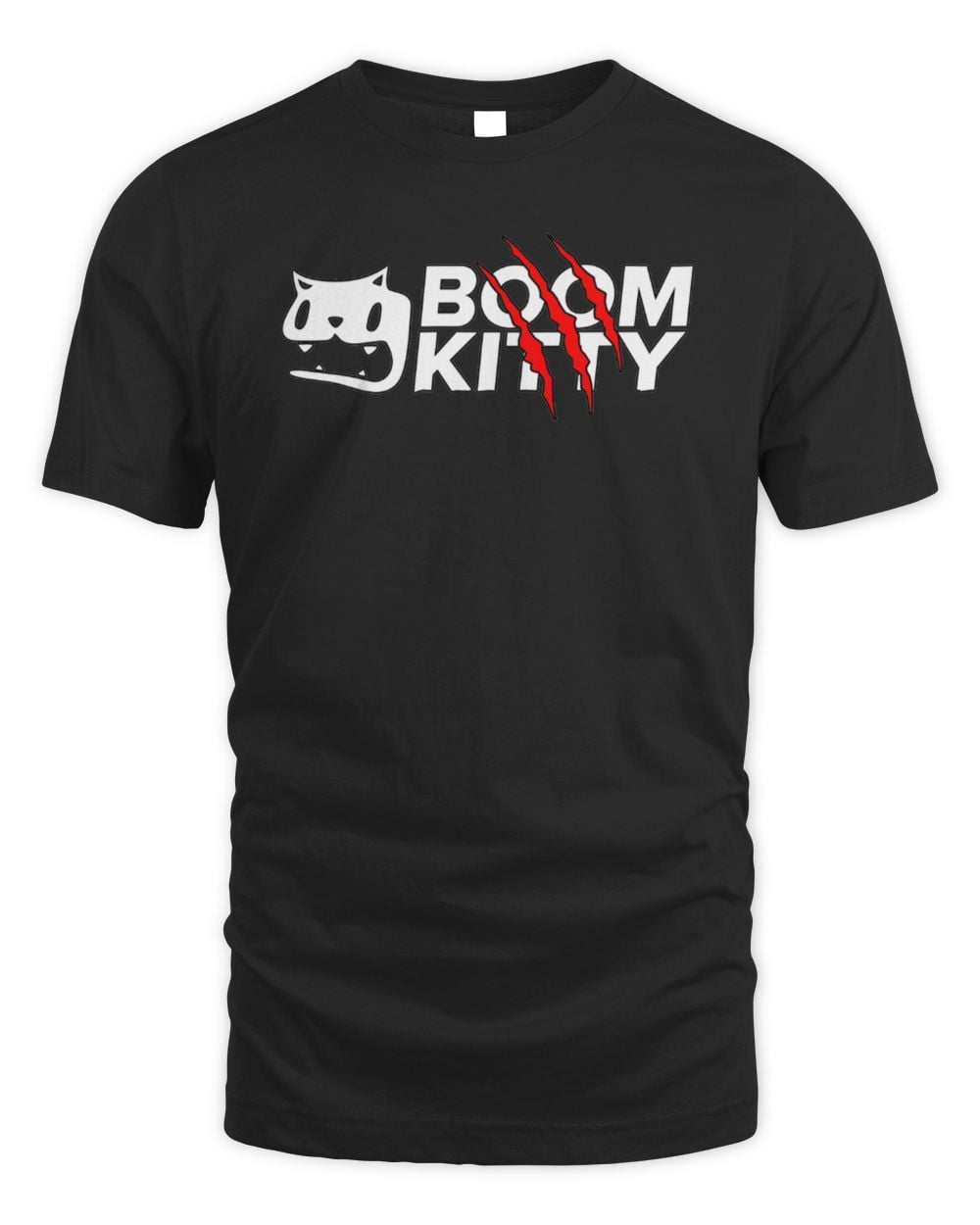 Boom Kitty Merch Clawed T-Shirt Black