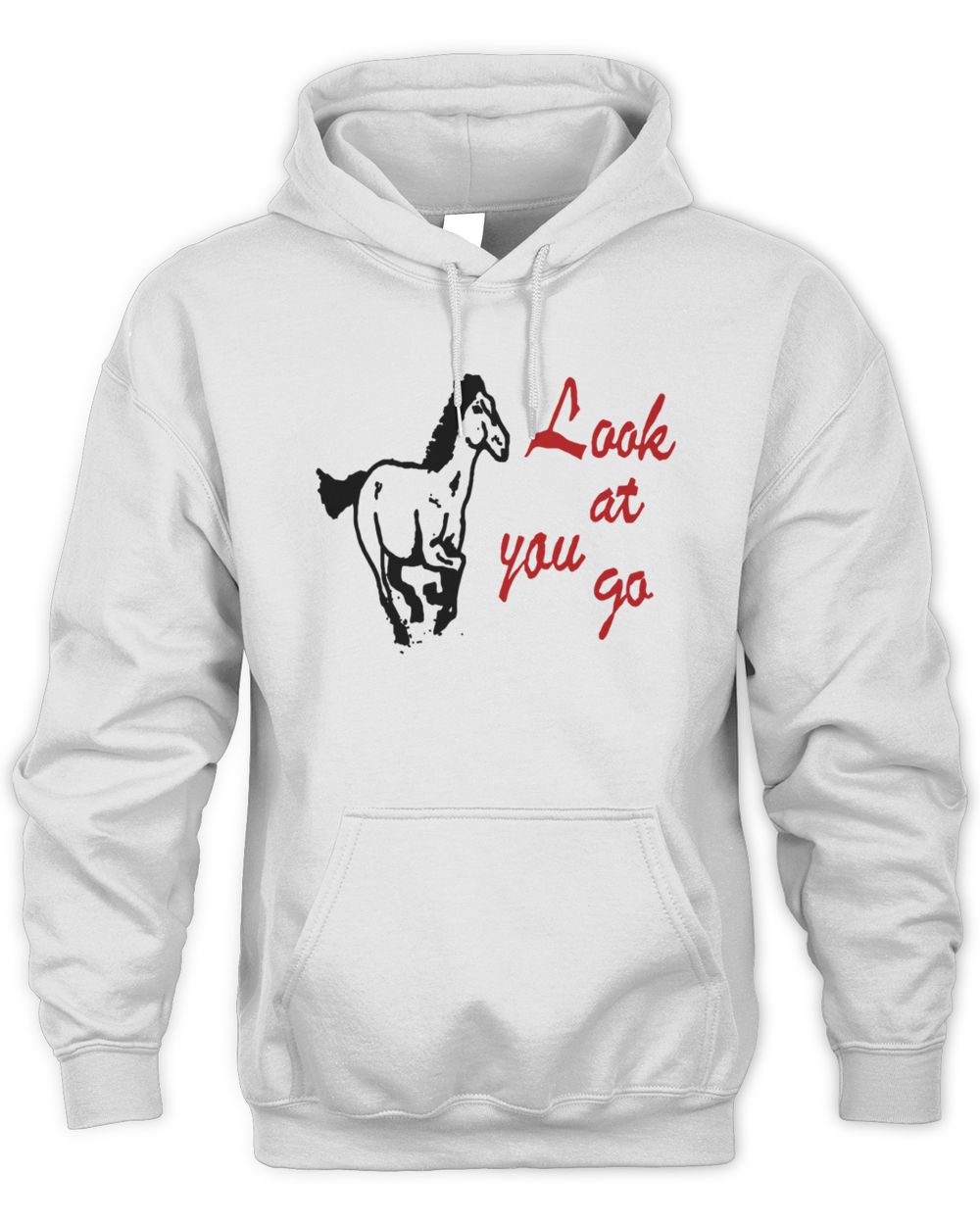 Devon's Merch Shop Look At You Go Hoodie White