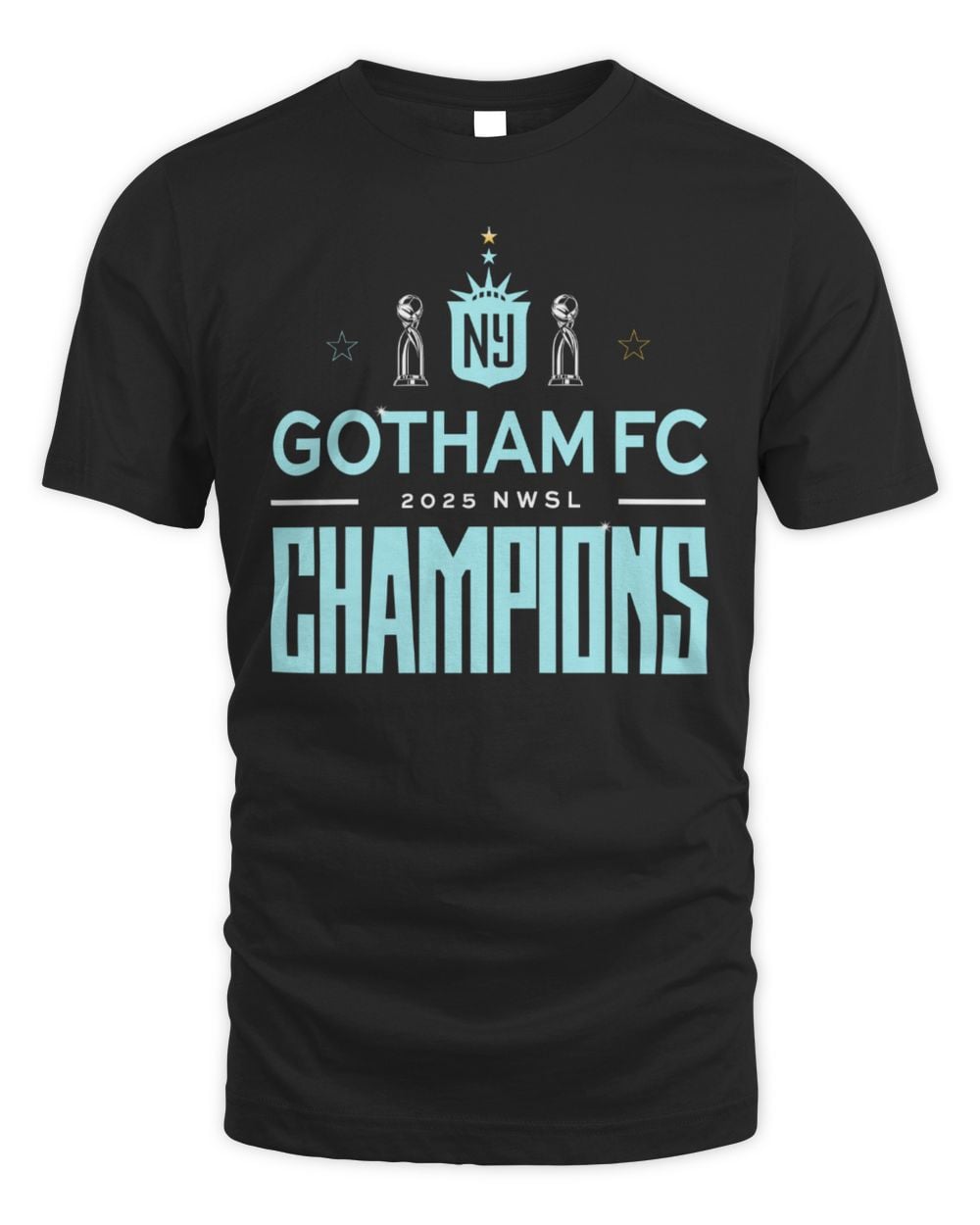Gotham FC 2025 NWSL Champions Official T Shirt